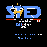 Sted (English Translation) Title Screen
